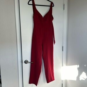 Lulus red jumpsuit